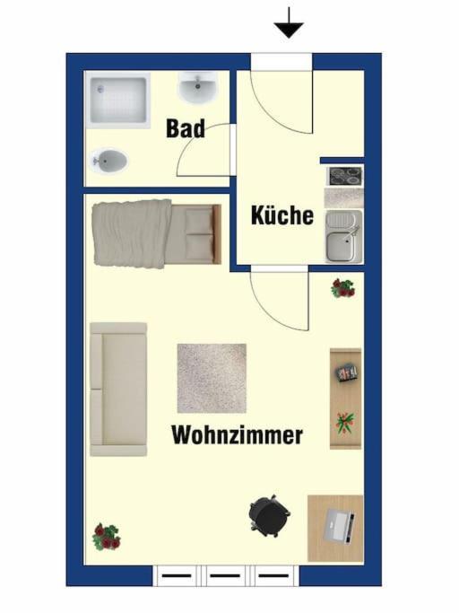 Helles Appartment Zum Wohlfuehlen Fulda Exteriör bild